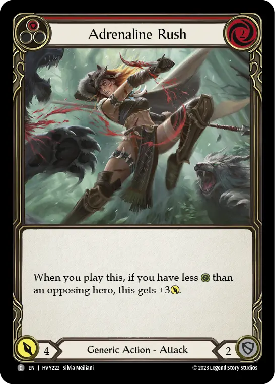 Card: Adrenaline Rush (red)