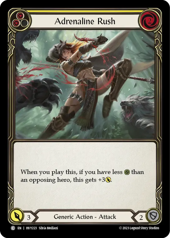 Card: Adrenaline Rush (yel)