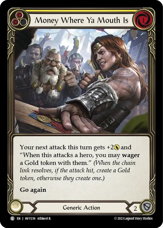 Card: Money Where Ya Mouth Is (yel)