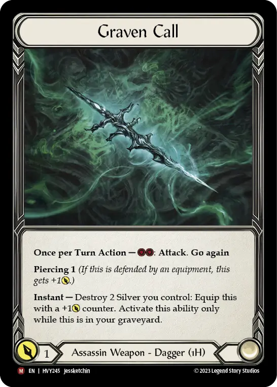 Card: Graven Call
