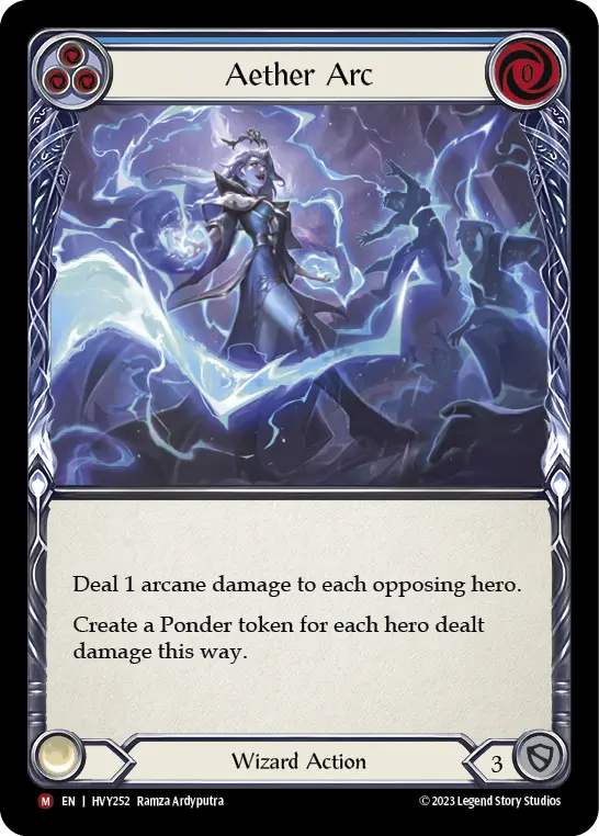 Card: Aether Arc (blu)