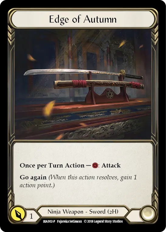 Card: Edge of Autumn