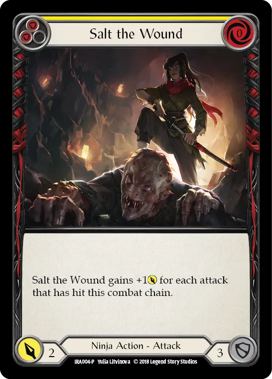 Card: Salt the Wound (yel)