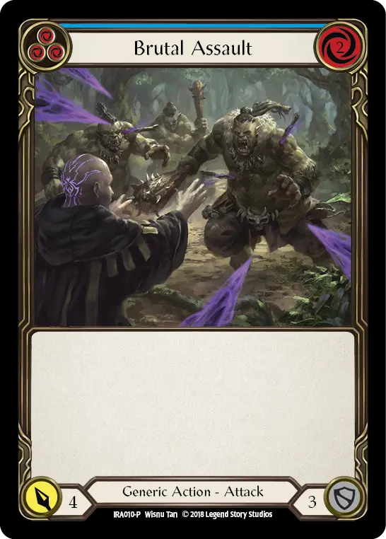 Card: Brutal Assault (blu)