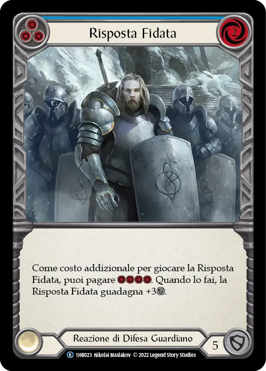 Card: Staunch Response (blu)