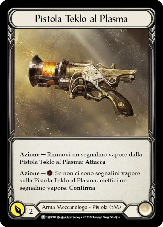 Card: Teklo Plasma Pistol