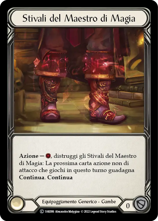 Card: Mage Master Boots