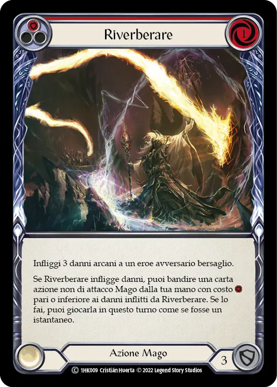Card: Reverberate (red)
