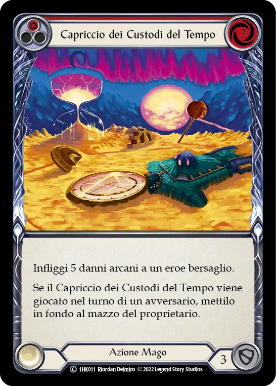 Card: Timekeeper's Whim (red)