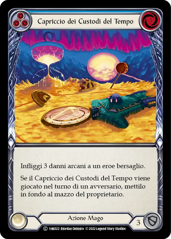 Card: Timekeeper's Whim (blu)