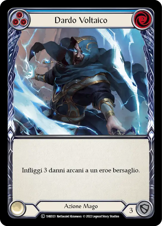 Card: Voltic Bolt (blu)