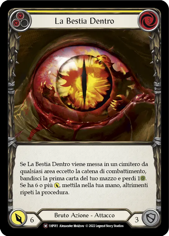 Card: Beast Within (yel)