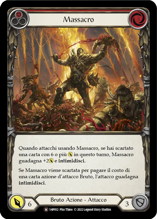Card: Massacre (red)