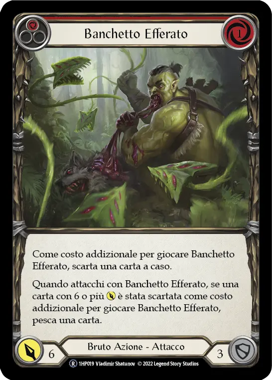 Card: Savage Feast (red)