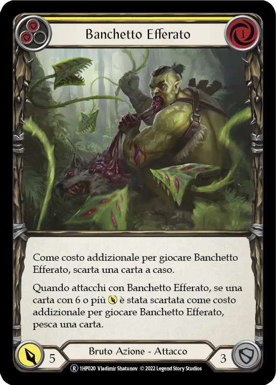 Card: Savage Feast (yel)