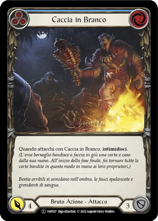 Card: Pack Hunt (blu)