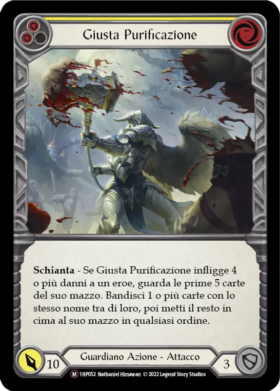 Card: Righteous Cleansing (yel)
