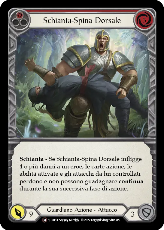 Card: Spinal Crush (red)