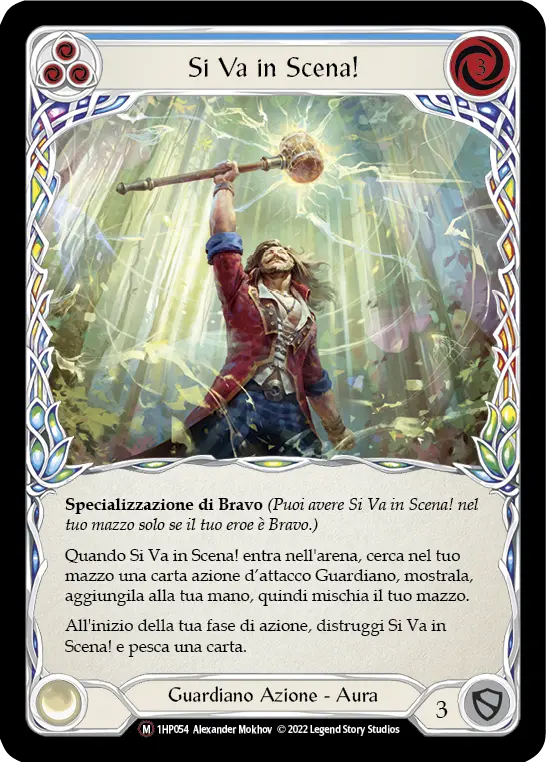 Card: Show Time! (blu)