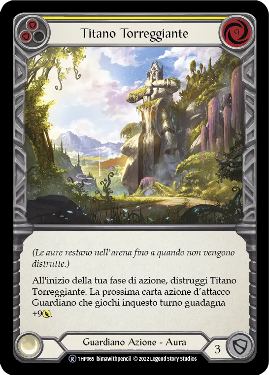 Card: Towering Titan (yel)