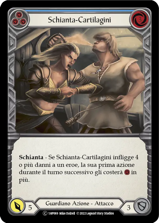 Card: Cartilage Crush (blu)