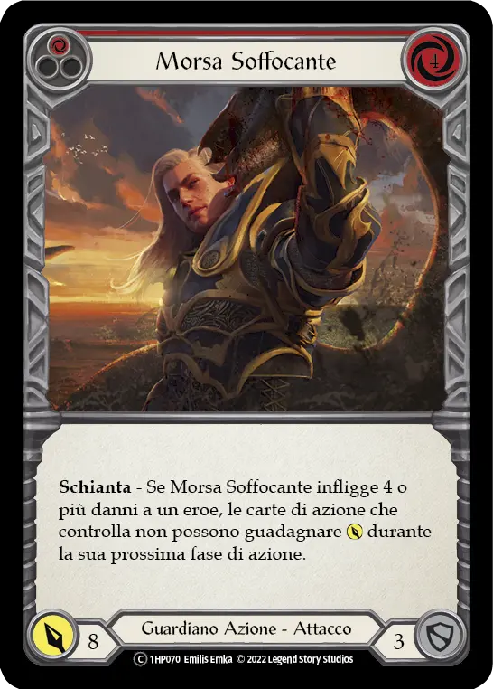 Card: Chokeslam (red)
