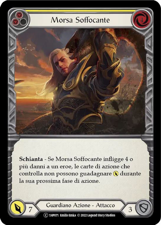 Card: Chokeslam (yel)