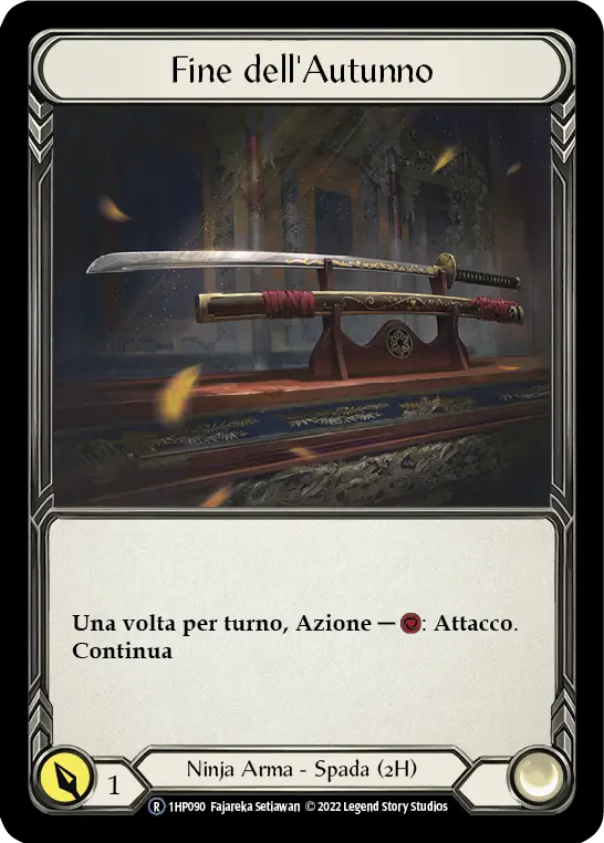 Card: Edge of Autumn