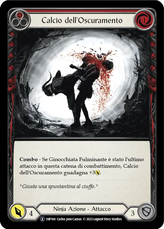 Card: Blackout Kick (red)