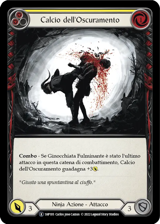 Card: Blackout Kick (yel)