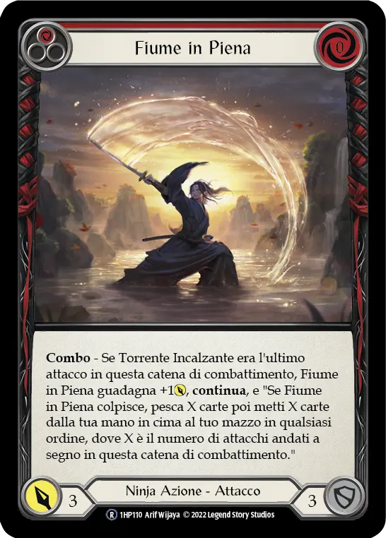 Card: Rushing River (red)