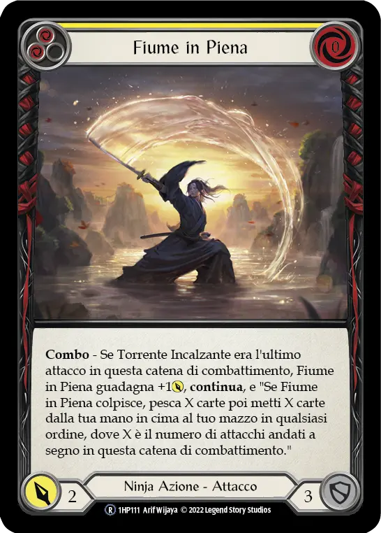 Card: Rushing River (yel)