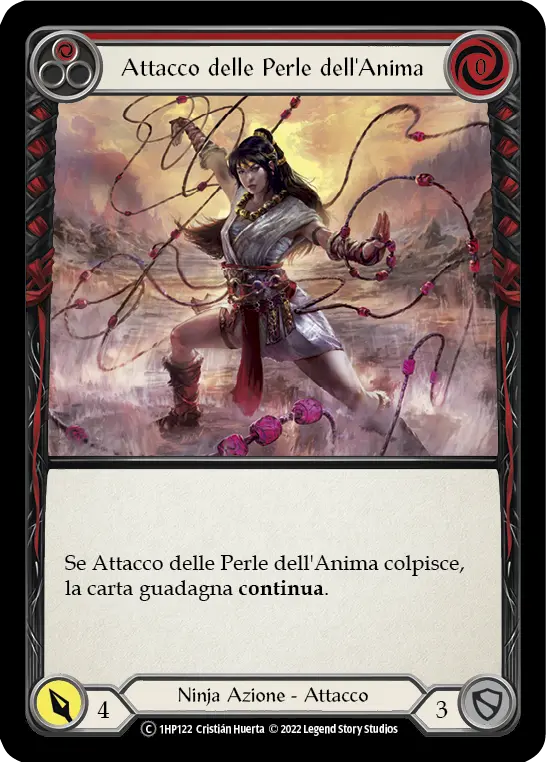 Card: Soulbead Strike (red)