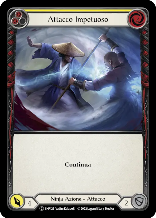 Card: Surging Strike (yel)