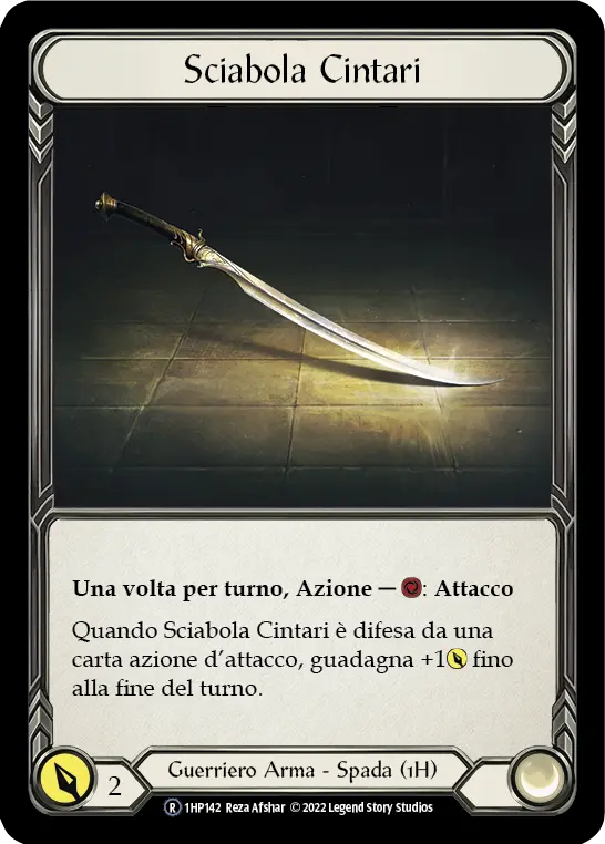 Card: Cintari Saber