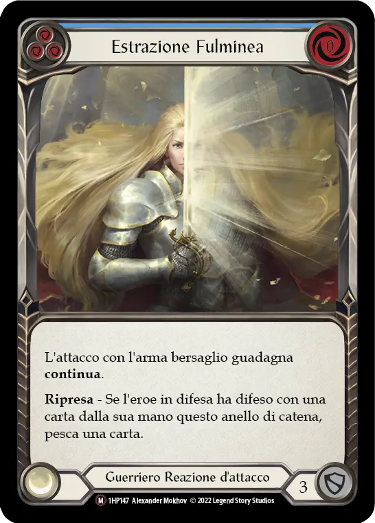 Card: Glint the Quicksilver (blu)
