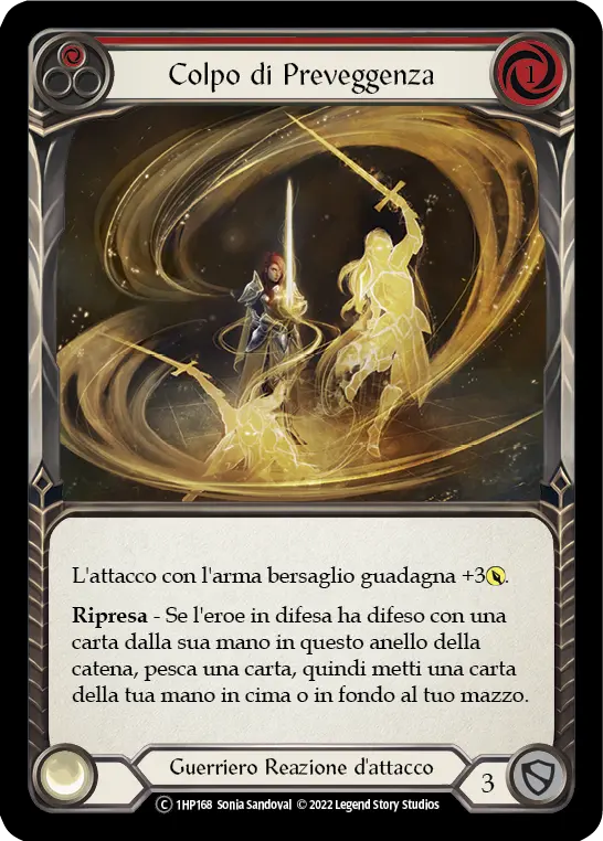 Card: Stroke of Foresight (red)