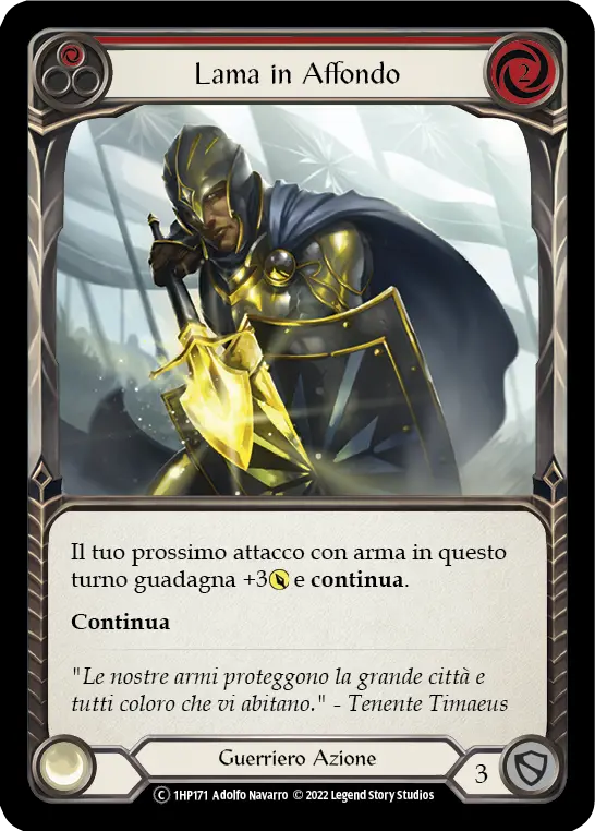 Card: Driving Blade (red)