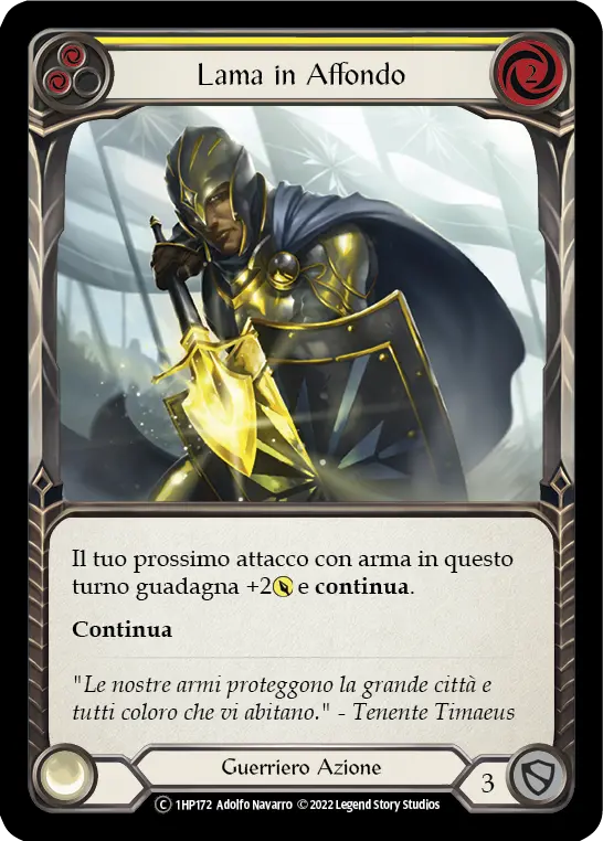 Card: Driving Blade (yel)