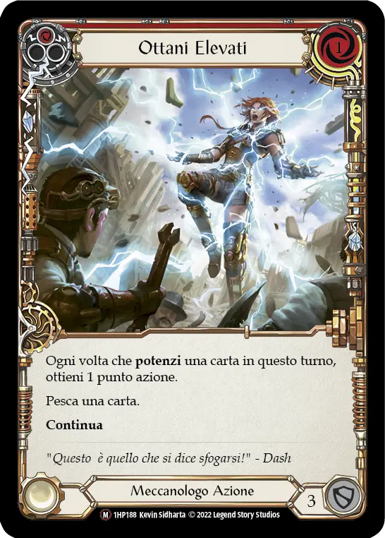 Card: High Octane (red)