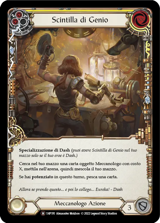 Card: Spark of Genius (yel)