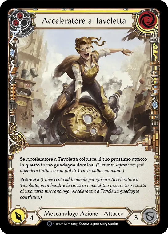 Card: Pedal to the Metal (yel)