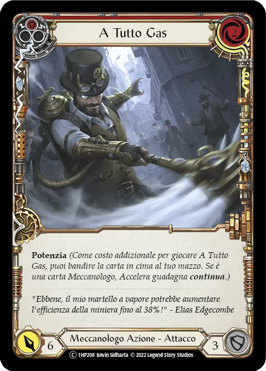 Card: Throttle (red)