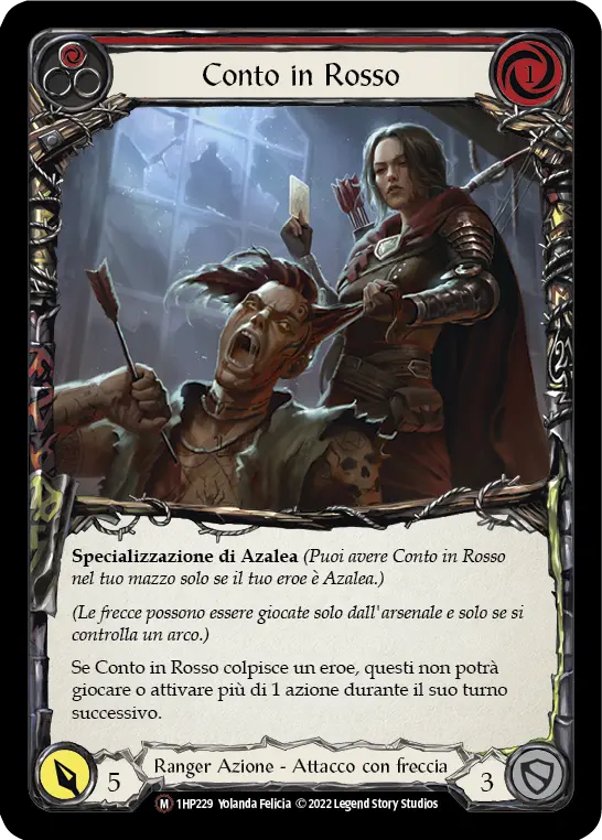 Card: Red in the Ledger (red)