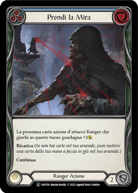 Card: Take Aim (blu)