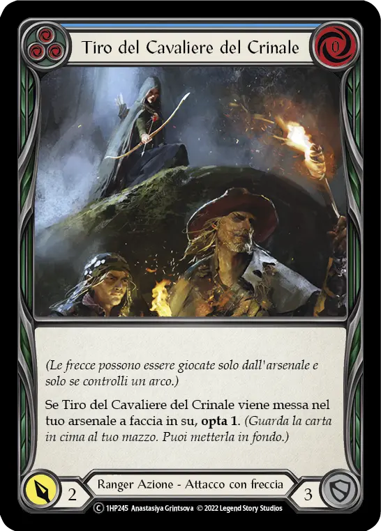 Card: Ridge Rider Shot (blu)