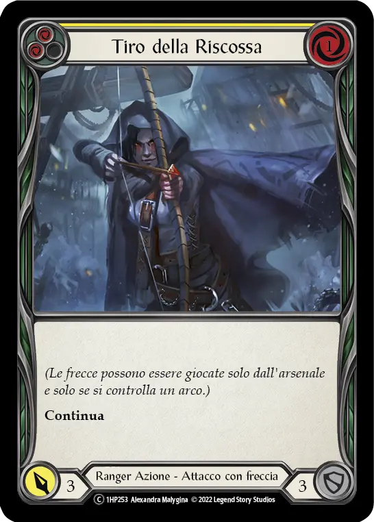Card: Sic 'Em Shot (yel)