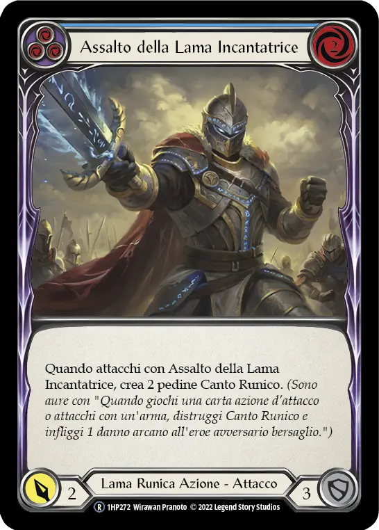 Card: Spellblade Assault (blu)