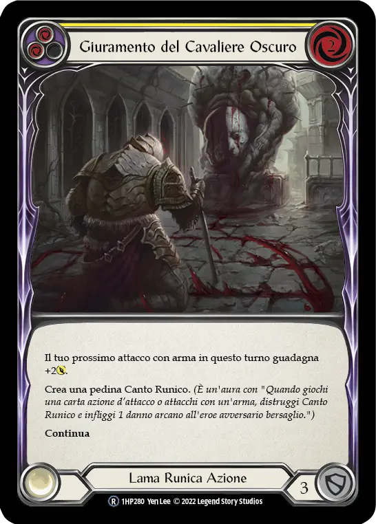 Card: Oath of the Arknight (yel)