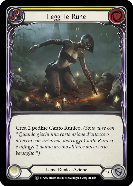 Card: Read the Runes (yel)